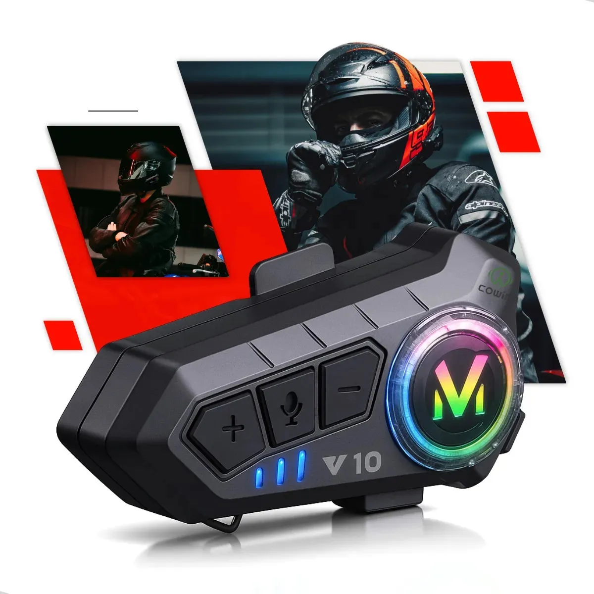 Fone de Ouvido para Capacete Intercomunicador Bluetooth  Antek