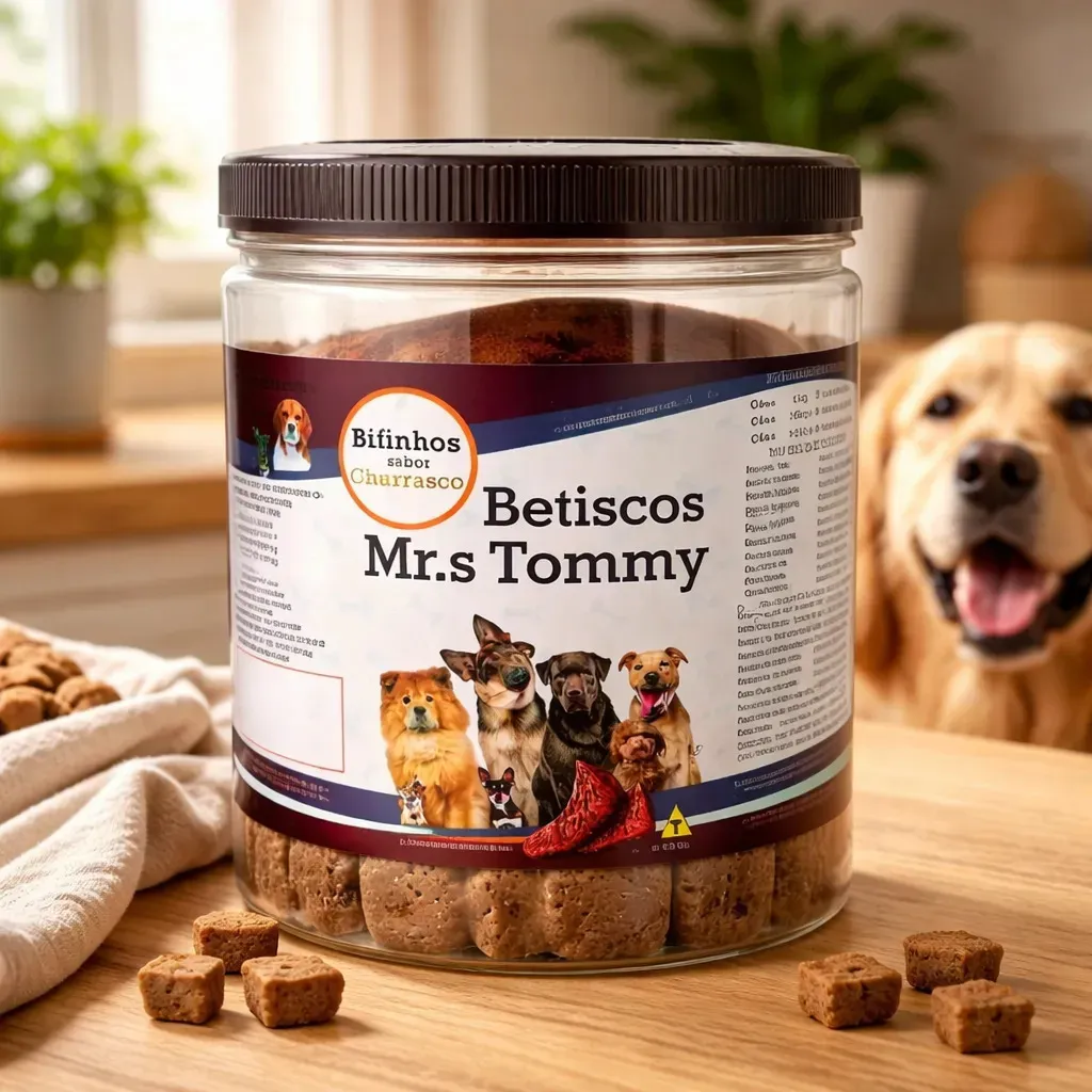 Petisco Bifinho Para Cachorro Super Premium Churrasco 1kg