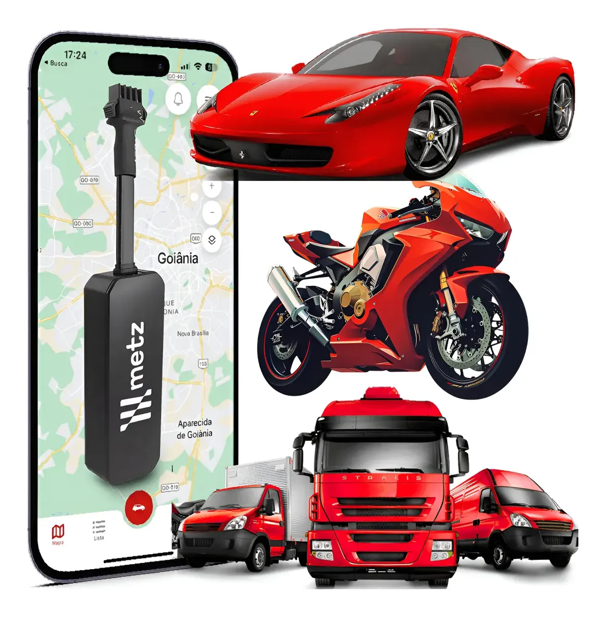 Rastreador Gps Veicular Carro Moto Caminhão Localizador 4g